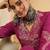 Women Ethnic Motifs Embroidered Regular Thread Work Kurta with Palazzos