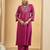 Women Ethnic Motifs Embroidered Regular Thread Work Kurta with Palazzos