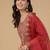 Women Ethnic Motifs Embroidered Regular Thread Work Liva Kurta with Trousers & With Dupatta
