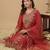 Women Ethnic Motifs Embroidered Regular Thread Work Liva Kurta with Trousers & With Dupatta