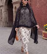 Women Floral Printed Regular Pure Cotton Kurta with Trousers & With Dupatta