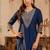 Women Ethnic Motifs Embroidered Regular Thread Work Kurta with Trousers