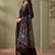 Women Floral Embroidered Regular Thread Work Kurta with Palazzos & With Dupatta