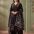 Women Floral Embroidered Regular Thread Work Kurta with Palazzos & With Dupatta