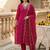 Women Regular Kurta with Trousers & With Dupatta