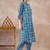 Women Dyed Regular Pure Cotton Kurta with Trousers