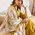 Women Floral Embroidered Regular Thread Work Kurta with Trousers & With Dupatta