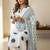 Women Printed Regular Pure Cotton Kurta with Trousers & With Dupatta