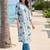 Women Floral Printed Regular Pure Cotton Kurta with Trousers