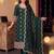 Women Ethnic Motifs Embroidered Regular Kurta with Trousers & With Dupatta