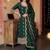 Women Ethnic Motifs Embroidered Regular Kurta with Trousers & With Dupatta