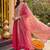 Women Ethnic Motifs Embroidered Regular Kurta with Trousers & With Dupatta