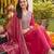 Women Ethnic Motifs Embroidered Regular Kurta with Trousers & With Dupatta
