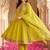 Women Ethnic Motifs Embroidered Empire Thread Work Kurta with Trousers & With Dupatta