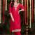 Women Ethnic Motifs Embroidered Regular Thread Work Kurta with Trousers