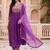 Women Ethnic Motifs Embroidered Empire Liva Kurta with Trousers & With Dupatta