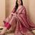 Women Ethnic Motifs Regular Kurta with Trousers & With Dupatta