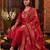 Women Ethnic Motifs Embroidered Regular Kurta with Trousers & With Dupatta