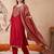 Women Ethnic Motifs Embroidered Regular Kurta with Trousers & With Dupatta