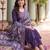 Women Floral Embroidered Regular Thread Work Kurta with Trousers & With Dupatta