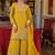 Women Ethnic Motifs Embroidered Regular Thread Work Kurta with Palazzos & With Dupatta
