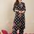 Women Floral Printed Regular Pure Cotton Kurta with Pyjamas