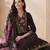 Women Floral Embroidered Regular Thread Work Liva Kurta with Trousers & With Dupatta