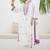 Women Floral Embroidered Regular Thread Work Kurta with Trousers & With Dupatta