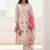 Women Floral Embroidered Regular Mirror Work Kurta with Trousers & With Dupatta