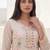 Women Floral Embroidered Regular Mirror Work Kurta with Trousers & With Dupatta