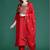 Women Ethnic Motifs Embroidered Regular Liva Kurta with Trousers & With Dupatta