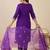 Women Ethnic Motifs Embroidered Regular Kurta with Trousers & With Dupatta