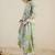 Floral Printed Empire Pure Cotton Kurta With Trousers & Dupatta