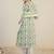 Floral Printed Empire Pure Cotton Kurta With Trousers & Dupatta