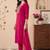 Ethnic Motifs Embroidered Thread Work Kurta With Trousers & Dupatta
