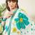 Women Floral Printed Regular Pure Cotton Kurta with Trousers & With Dupatta