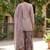 Women's Beautiful Embroidery Work Fendy Satin Fabric Straight Kurta Palazzo and Dupatta Set