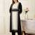Women Colourblocked Regular Chanderi Silk Kurta with Trousers