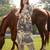 Women Printed Regular Linen Kurta with Trousers