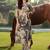 Women Printed Regular Linen Kurta with Trousers