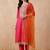 Women Ethnic Motifs Embroidered Regular Kurta with Trousers & With Dupatta