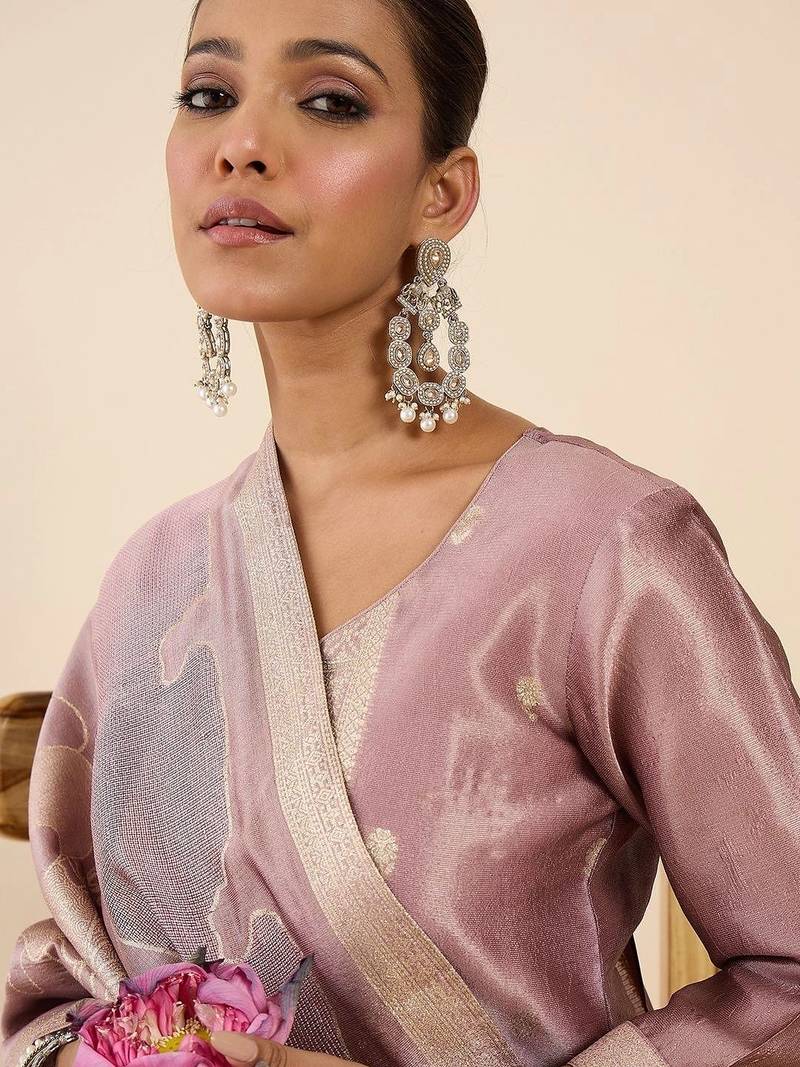 Women Ethnic Motifs Regular Kurta with Trousers & With Dupatta