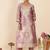 Women Ethnic Motifs Regular Kurta with Trousers & With Dupatta