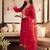 Women Ethnic Motifs Embroidered Regular Kurta with Trousers & With Dupatta