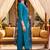 Women Floral Embroidered Regular Thread Work Kurta with Trousers & With Dupatta
