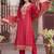 Women Ethnic Motifs Embroidered Regular Kurta with Trousers & With Dupatta