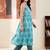 Women Ethnic Motifs Printed Empire Pure Cotton Kurti with Trousers