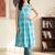 Women Ethnic Motifs Printed Empire Pure Cotton Kurti with Trousers