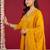 Women Ethnic Motifs Embroidered Regular Kurta with Trousers & With Dupatta