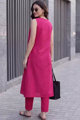 Women Regular Kurta with Trousers